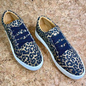Leopard Print Platform Sneakers